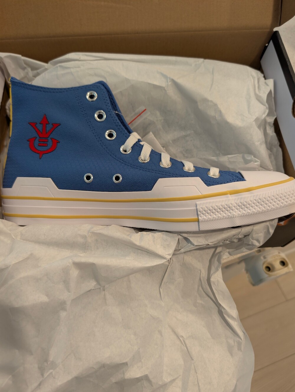 Converse X Dragon Ball Z Vegeta Chuck Taylor All Stars Size 10 Men